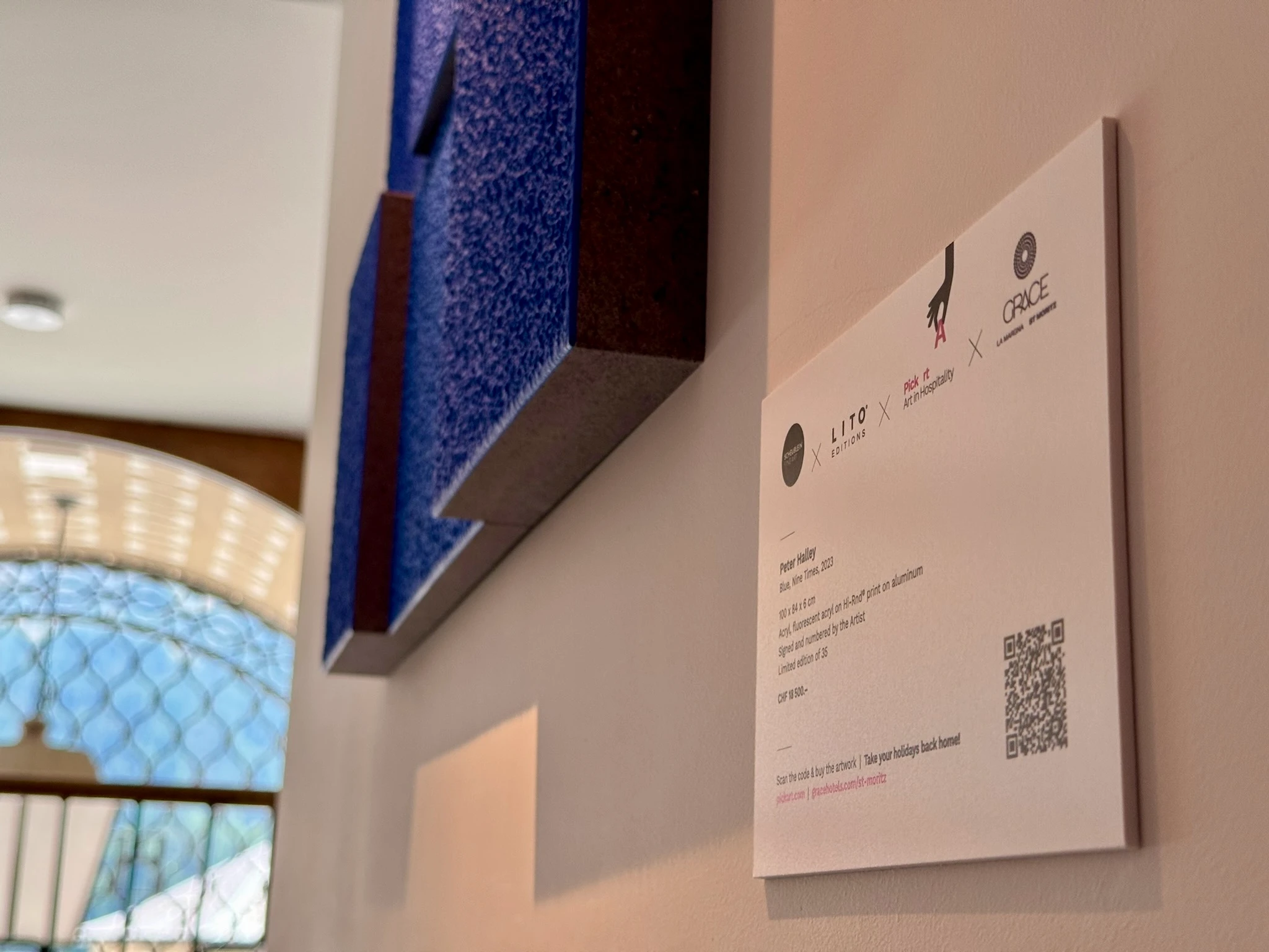 Blue, Nine Times - alternate view