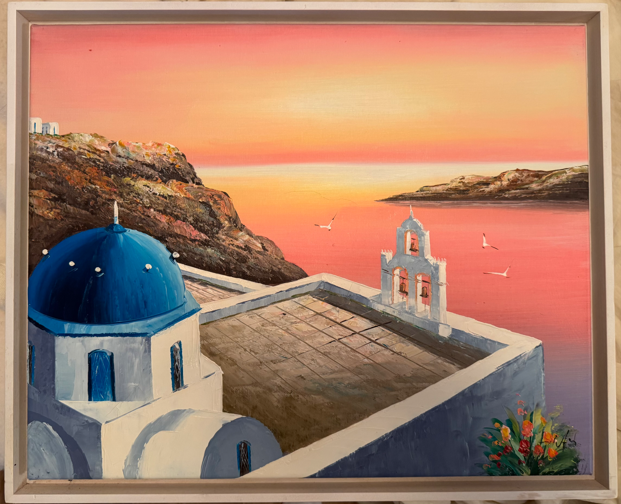 Santorini Sunset Bells. Test