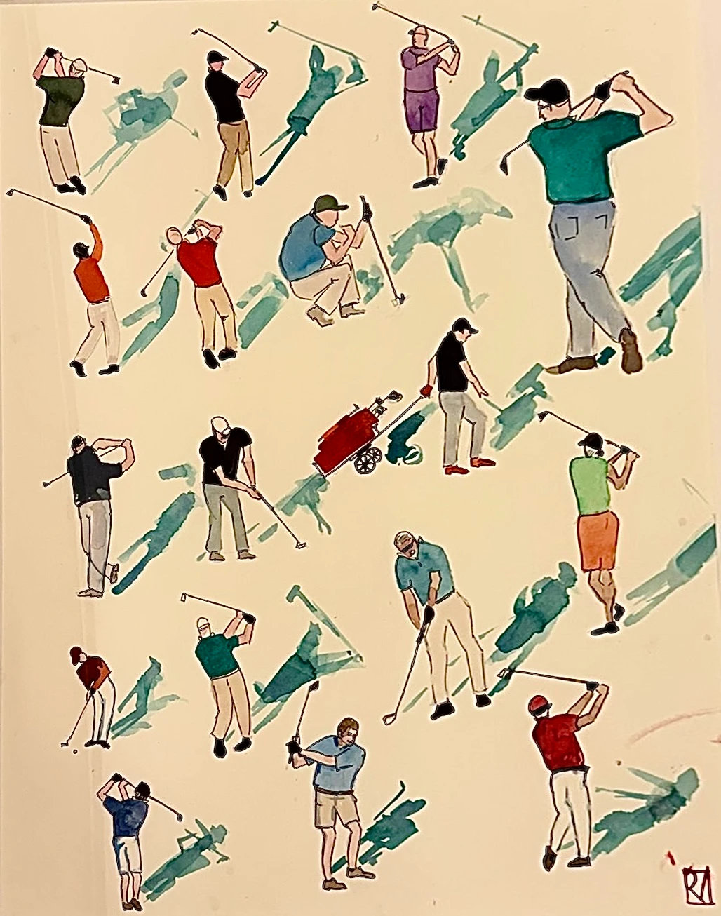 Golfing the Engadin V