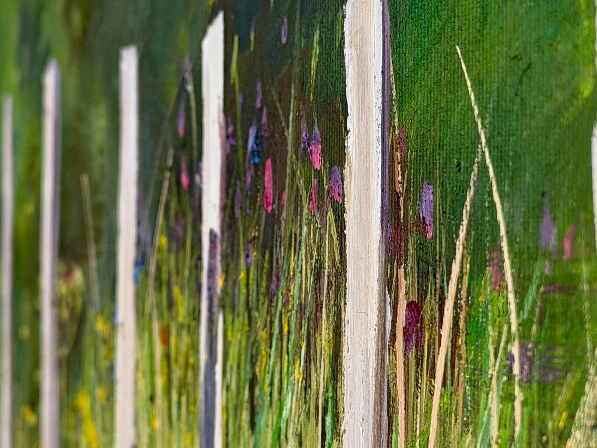 Zaun und Blumen - Ansicht 3