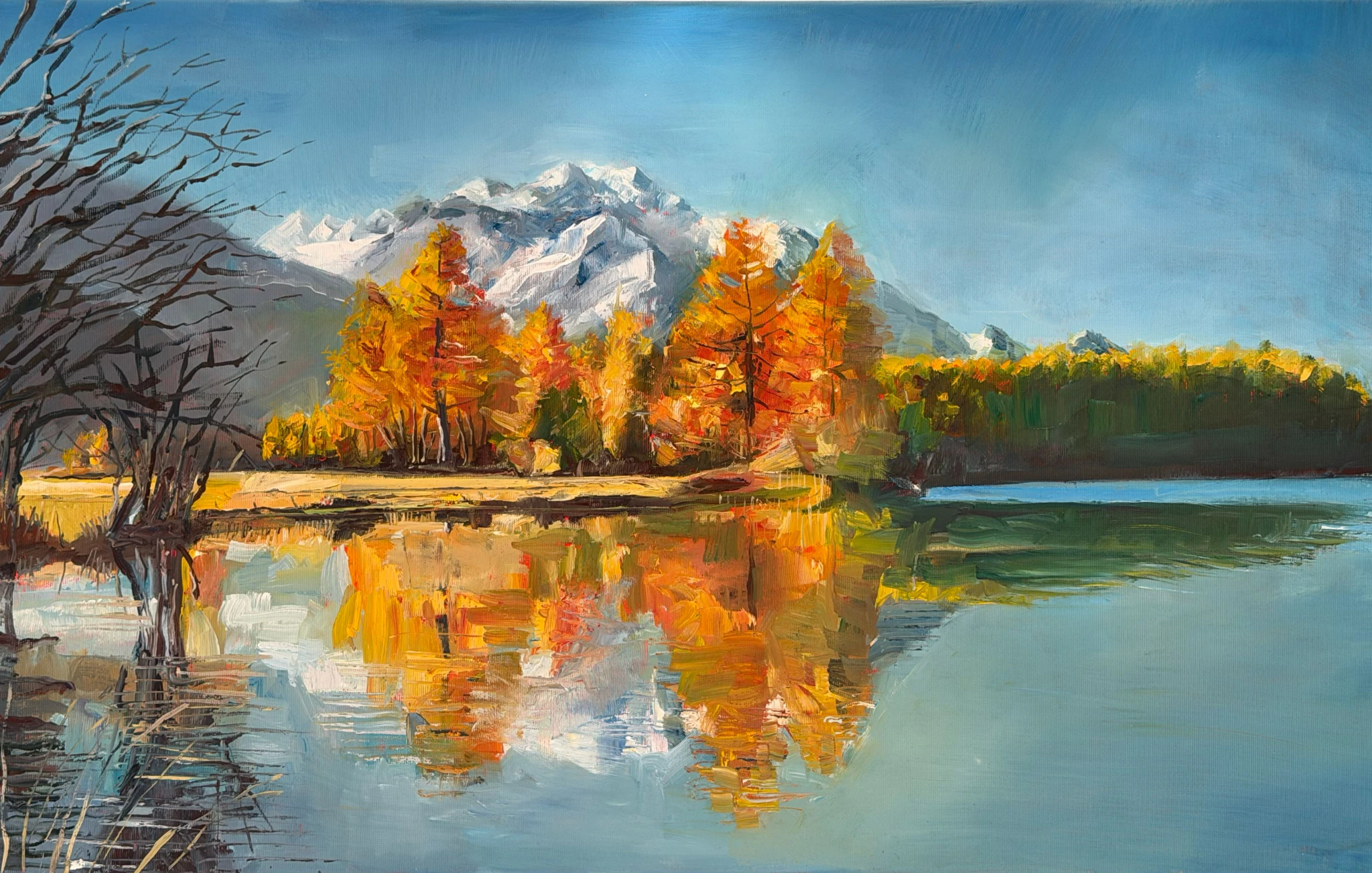 Autumn Mirror, Silsersee