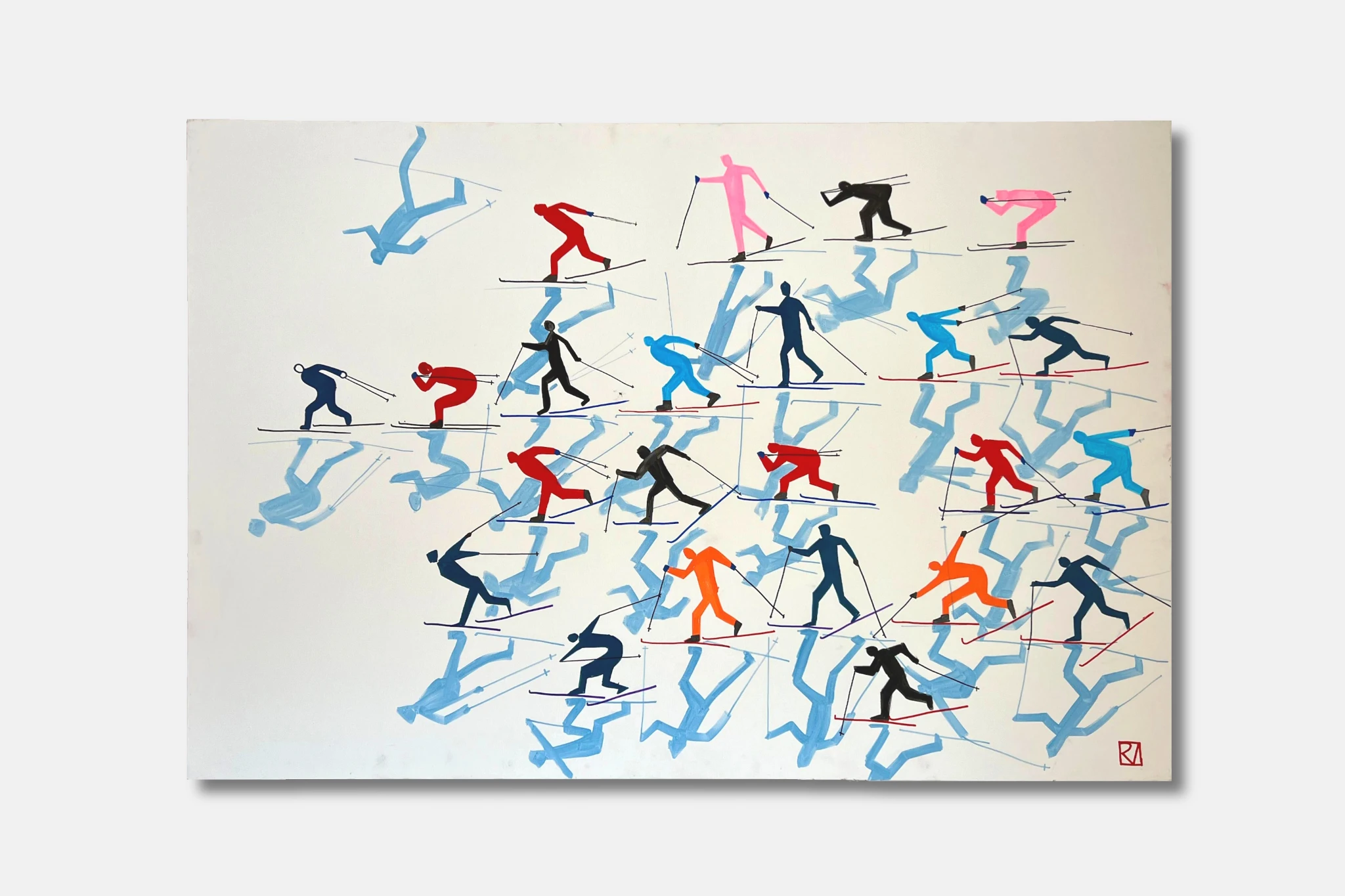 Marathoning I - view 2