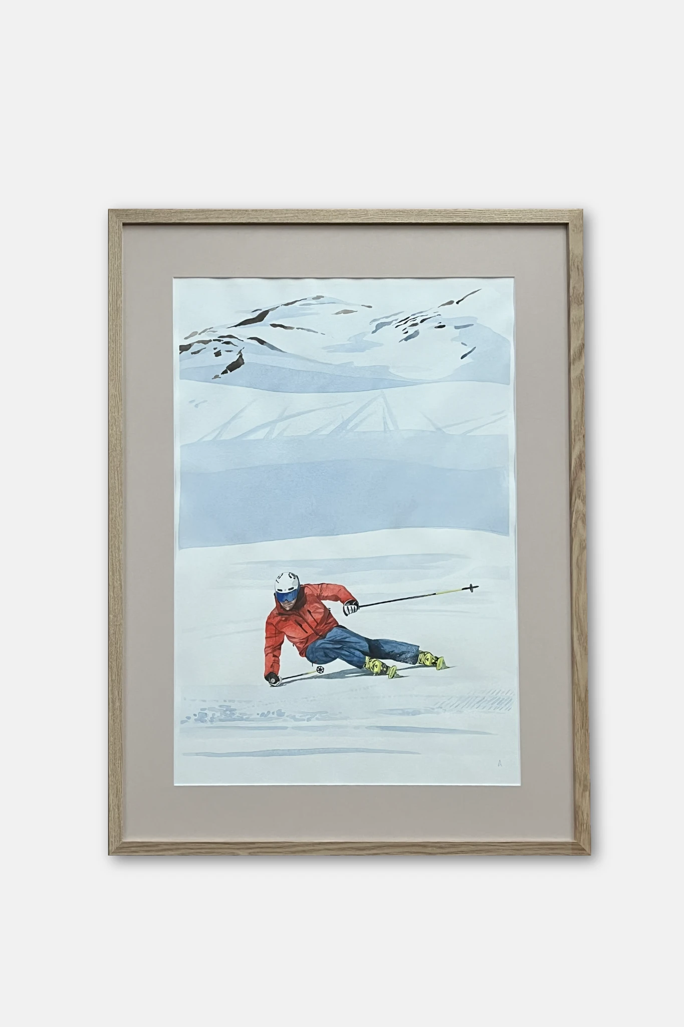 Skier - view 2