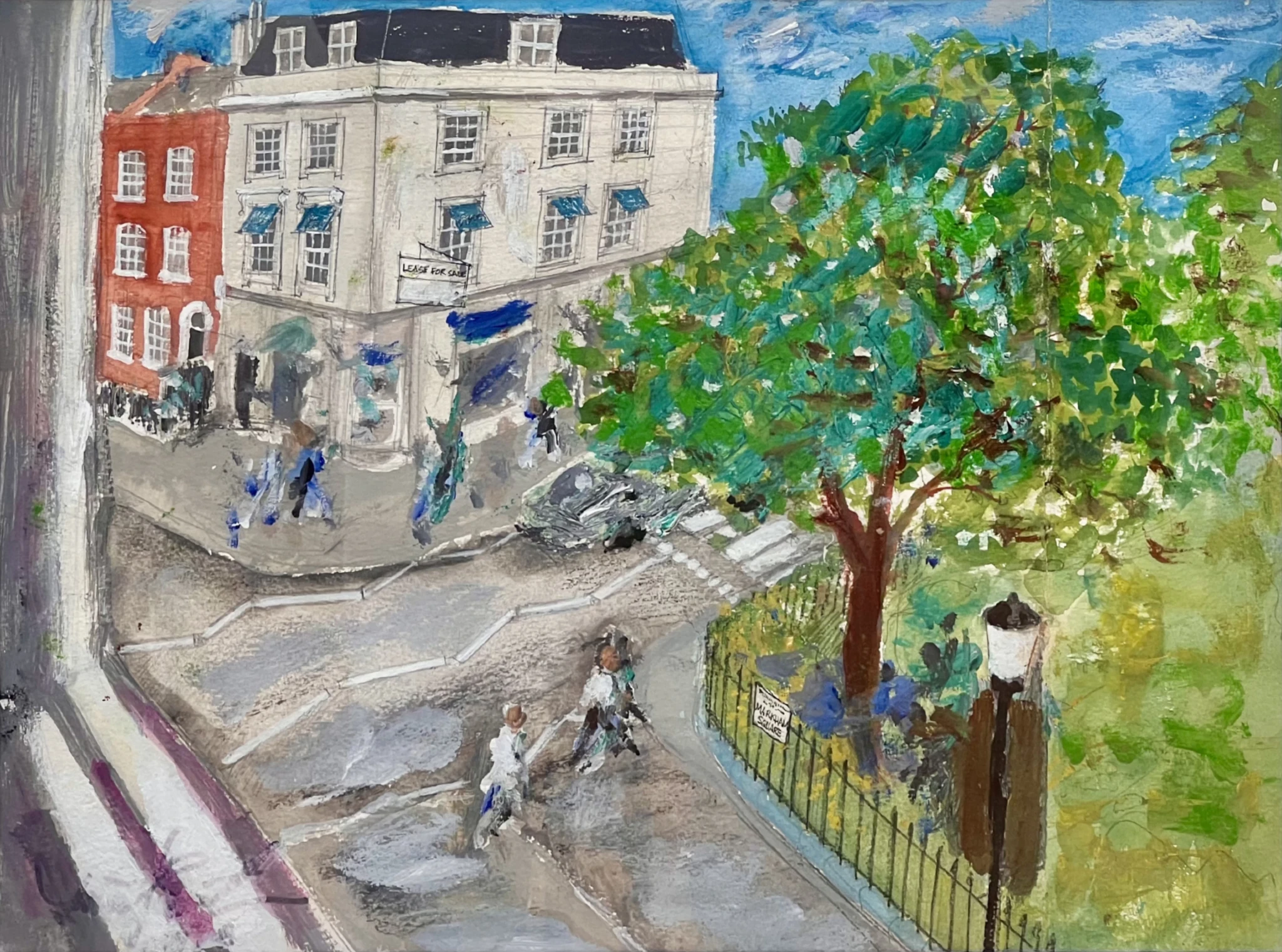 View from 49 Markham Square, Chelsea