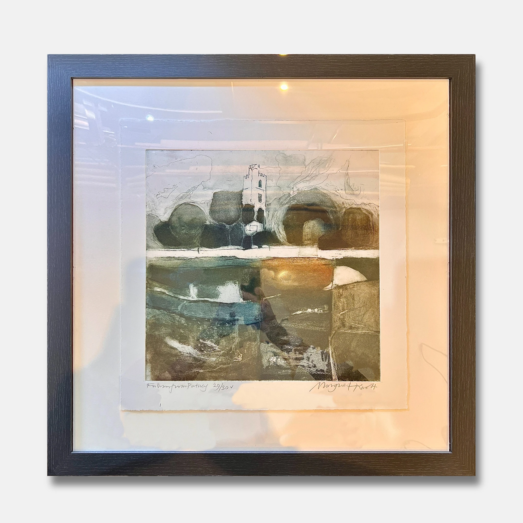 Fulham from Putney 29/30 - alternate view