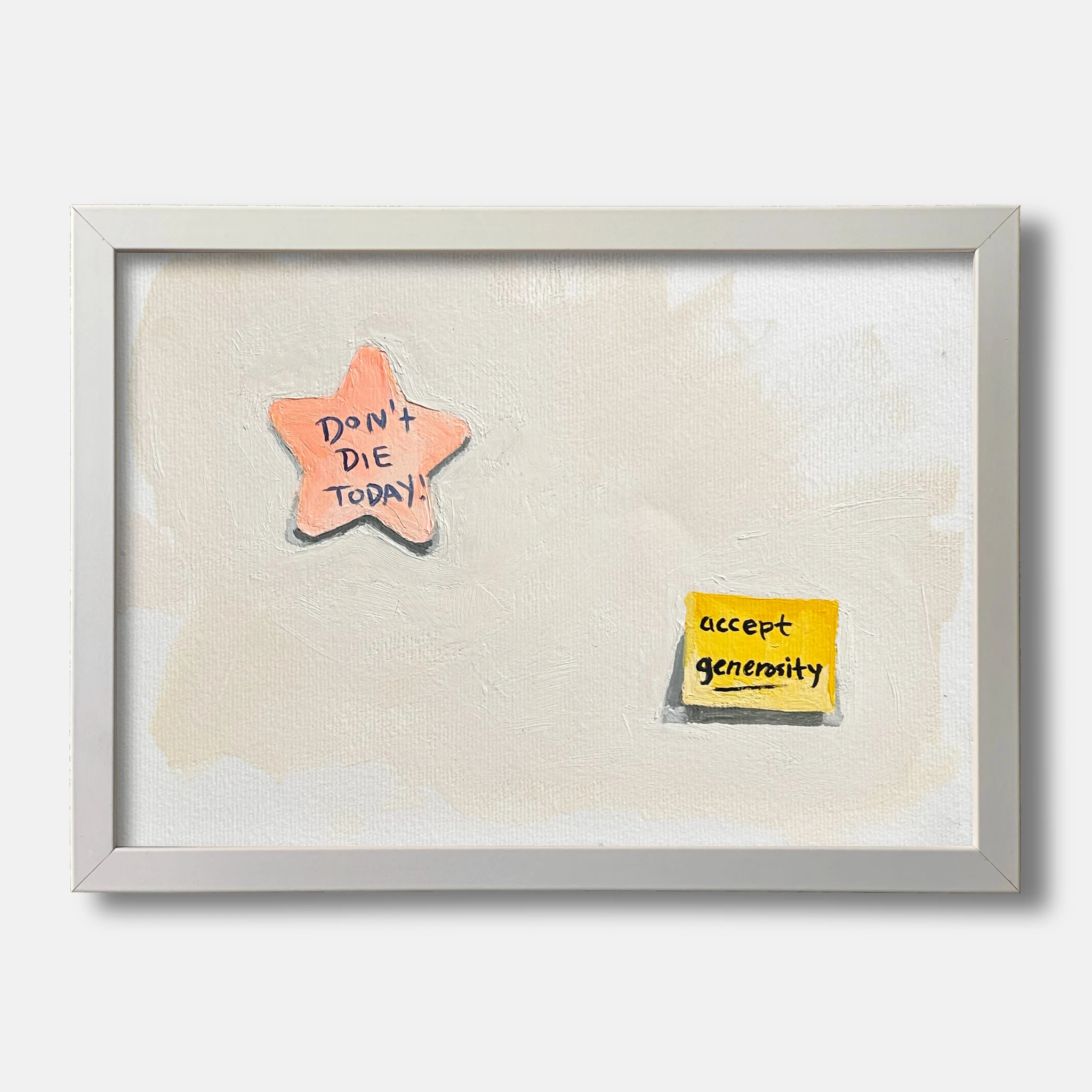 ‘Post-It’ Series - Generosity - alternate view