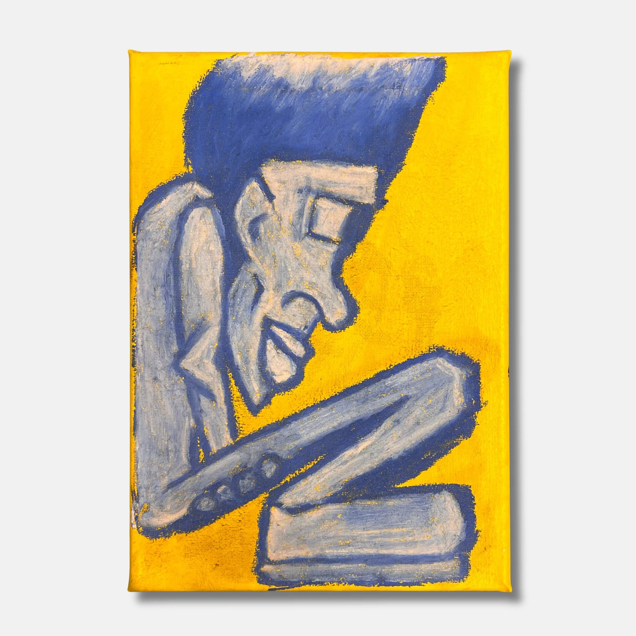 Unnamed Blue Boy - alternate view