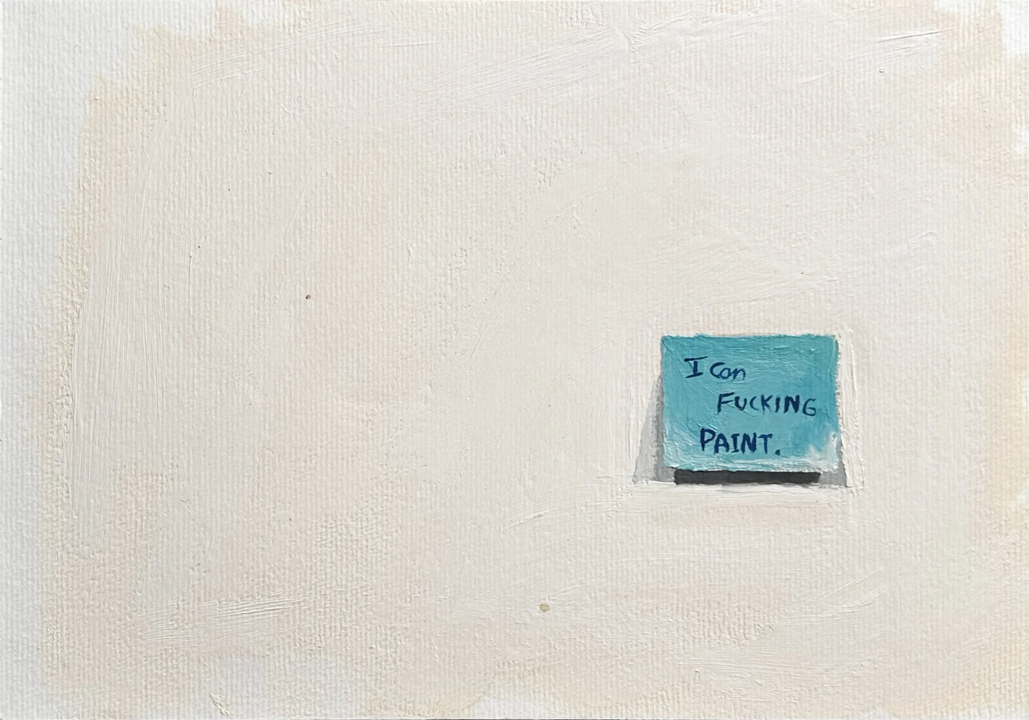 ‘Post-It’ Series - F’ing Paint