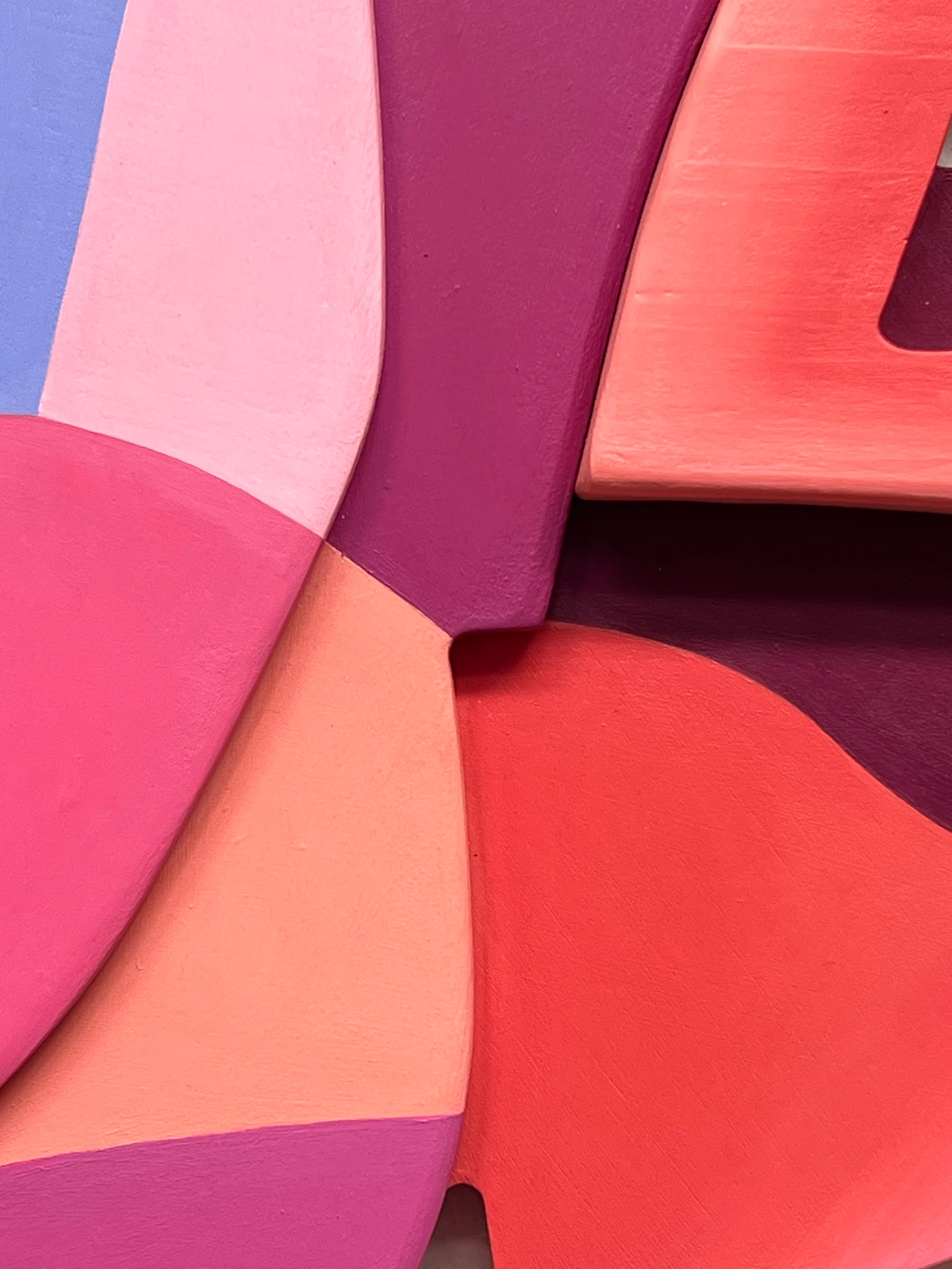 Floating on Pink - alternate view