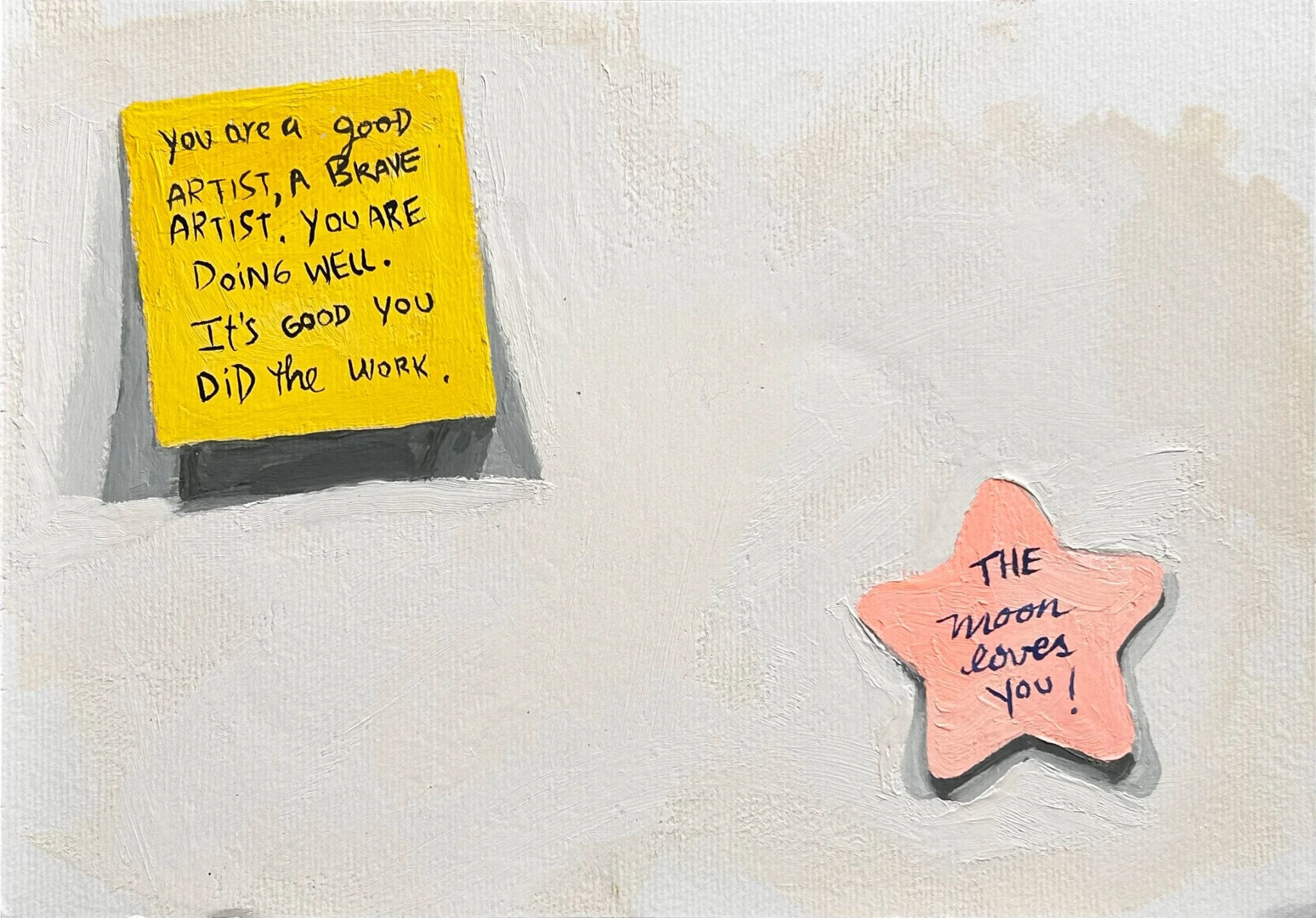 ‘Post-It’ Series - A Brave Artist