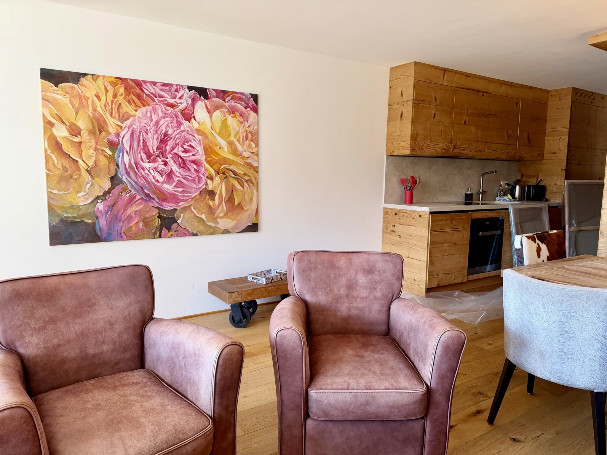 Artwork in a premium apartment