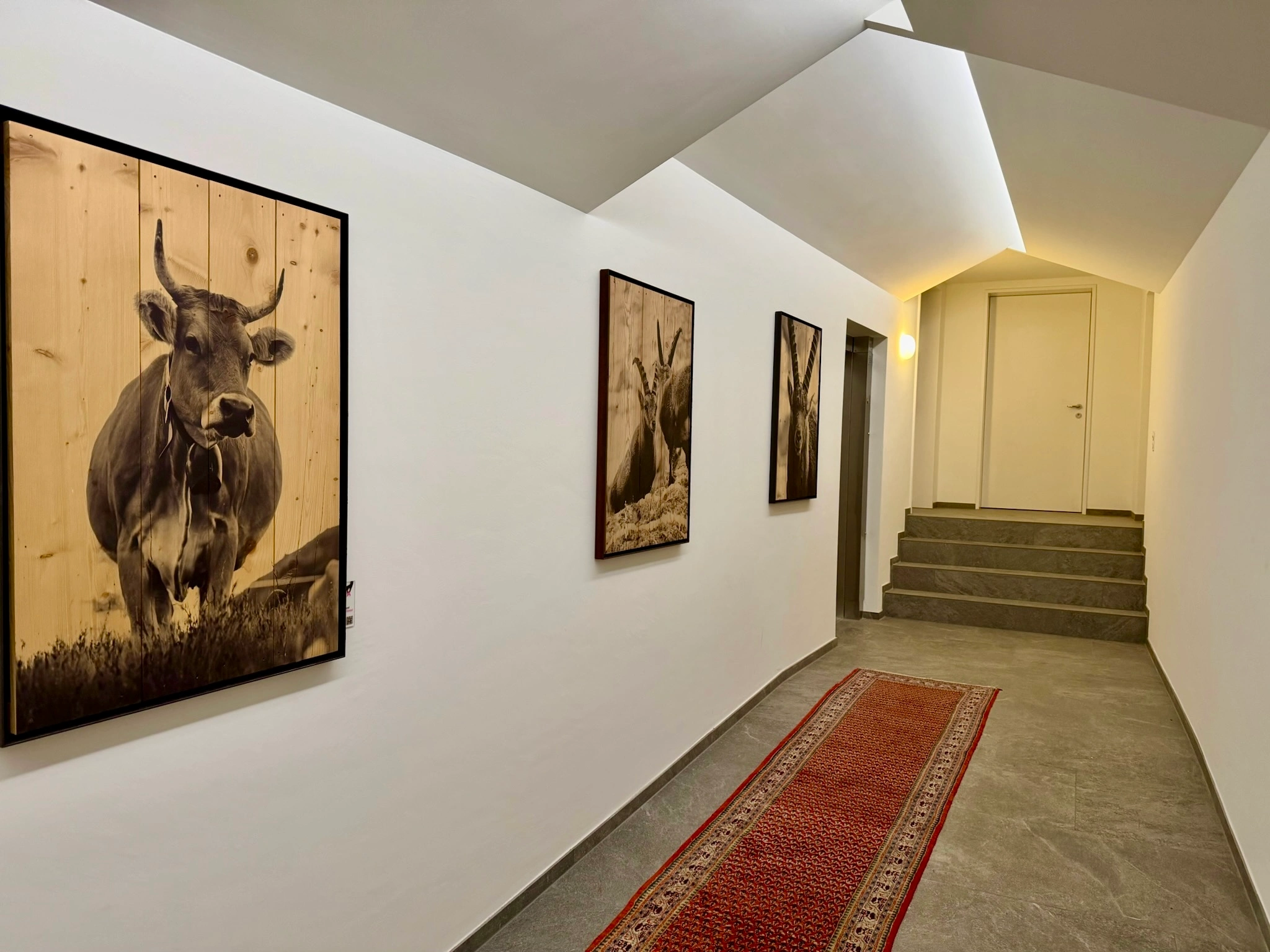 Hotels: in rooms and common areas