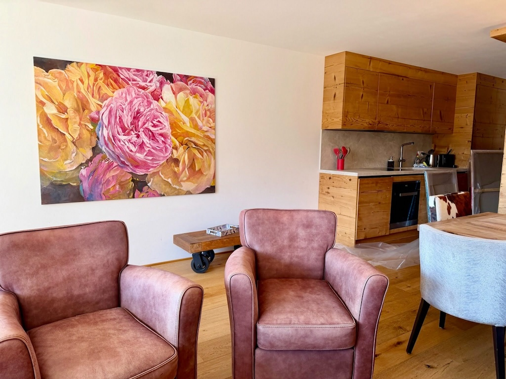 PickArt curated artwork in a hotel space