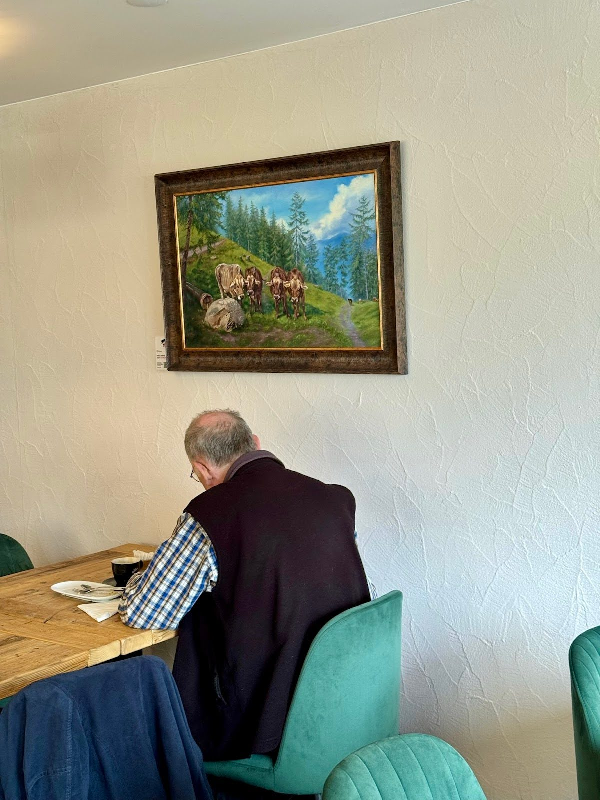 PickArt curated artwork in a hospitality venue