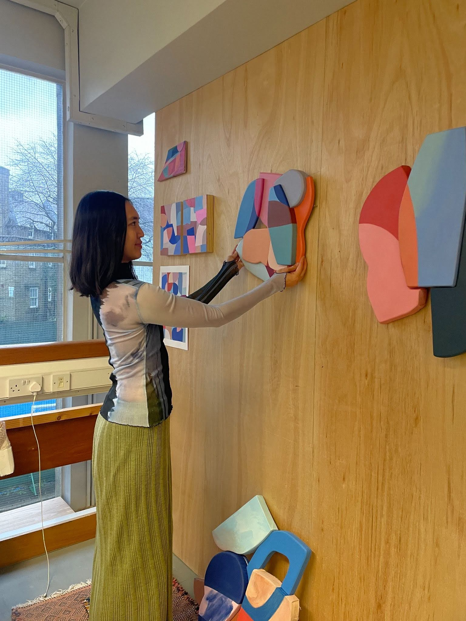 Artwork living in an everyday environment, encountered naturally by visitors