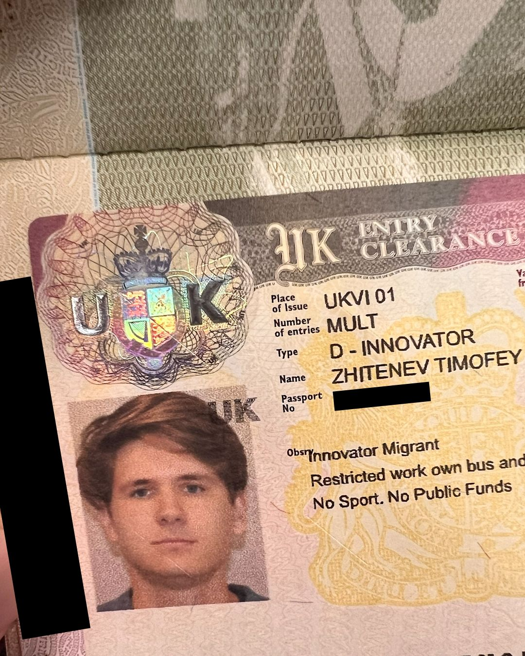 PickArt UK Innovator Founder Visa endorsement